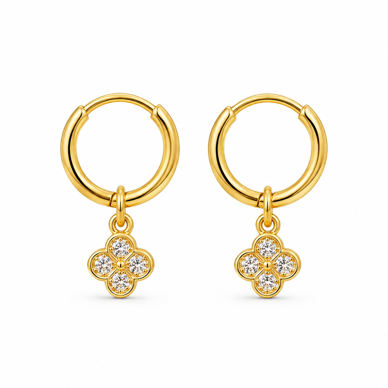 Boucles d’oreilles Clover